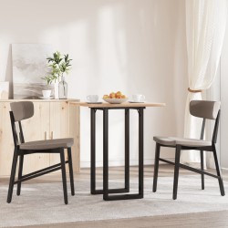 vidaXL Patas de mesa de comedor estructura O hierro fundido 40x40x73cm