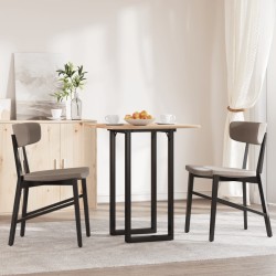 vidaXL Patas de mesa de comedor estructura O hierro fundido 80x40x73cm