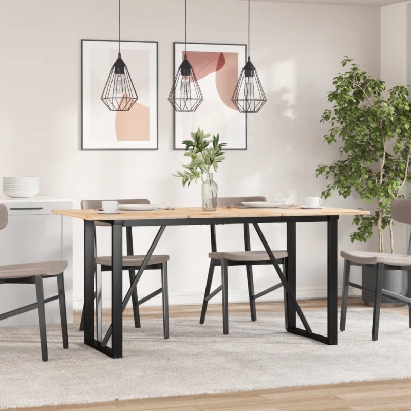 vidaXL Patas de mesa comedor estructura O hierro fundido 140x60x73 cm vidaXL Patas de mesa comedor estructura O hierro fundido 140x60x73 cm