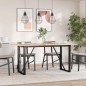 vidaXL Patas de mesa comedor estructura O hierro fundido 140x60x73 cm vidaXL Patas de mesa comedor estructura O hierro fundido 140x60x73 cm