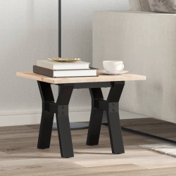 vidaXL Patas de mesa de centro estructura Y hierro fundido 30x30x33 cm