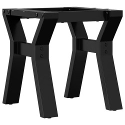 vidaXL Patas de mesa de centro estructura Y hierro fundido 30x30x33 cm