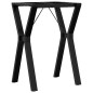 vidaXL Patas de mesa de comedor estructura Y hierro fundido 50x40x73cm vidaXL Patas de mesa de comedor estructura Y hierro fundido 50x40x73cm