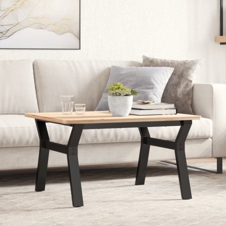 vidaXL Patas de mesa de centro estructura Y hierro fundido 70x60x43 cm