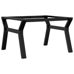 vidaXL Patas de mesa de centro estructura Y hierro fundido 70x60x43 cm