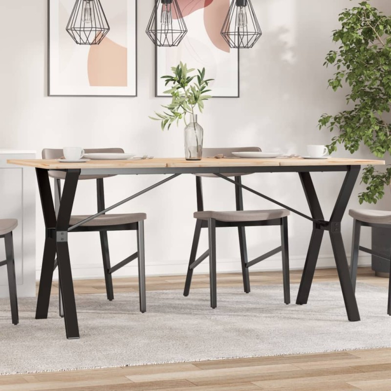 vidaXL Patas de mesa comedor estructura Y hierro fundido 140x60x73 cm vidaXL Patas de mesa comedor estructura Y hierro fundido 140x60x73 cm