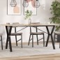 vidaXL Patas de mesa comedor estructura Y hierro fundido 140x60x73 cm vidaXL Patas de mesa comedor estructura Y hierro fundido 140x60x73 cm
