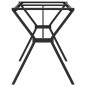 vidaXL Patas de mesa comedor estructura Y hierro fundido 140x60x73 cm vidaXL Patas de mesa comedor estructura Y hierro fundido 140x60x73 cm