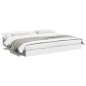 vidaXL Estructura de cama madera de ingeniería blanca 200x200 cm vidaXL Estructura de cama madera de ingeniería blanca 200x200 cm