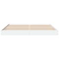 vidaXL Estructura de cama madera de ingeniería blanca 200x200 cm vidaXL Estructura de cama madera de ingeniería blanca 200x200 cm