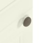 vidaXL Armario de plástico diseño madera Vanila Ice 40x43x85,5 cm