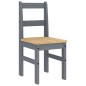 vidaXL Sillas de comedor Panama 2 uds madera pino gris 40x46x90 cm vidaXL Sillas de comedor Panama 2 uds madera pino gris 40x46x90 cm