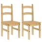 vidaXL Sillas de comedor 2 uds madera maciza de pino 40x46x99 cm vidaXL Sillas de comedor 2 uds madera maciza de pino 40x46x99 cm