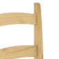 vidaXL Sillas de comedor 2 uds madera maciza de pino 40x46x99 cm vidaXL Sillas de comedor 2 uds madera maciza de pino 40x46x99 cm