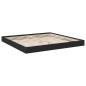 vidaXL Estructura de cama madera de ingeniería negra 180x200 cm