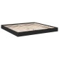 vidaXL Estructura de cama madera de ingeniería negra 180x200 cm