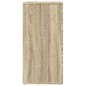 vidaXL Aparadores 3 uds madera contrachapada color roble sonoma