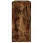 vidaXL Aparadores 3 uds madera contrachapada roble ahumado vidaXL Aparadores 3 uds madera contrachapada roble ahumado