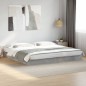 vidaXL Estructura de cama madera de ingeniería gris hormigón 180x200cm vidaXL Estructura de cama madera de ingeniería gris hormigón 180x200cm