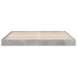 vidaXL Estructura de cama madera de ingeniería gris hormigón 180x200cm vidaXL Estructura de cama madera de ingeniería gris hormigón 180x200cm