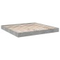 vidaXL Estructura de cama madera de ingeniería gris hormigón 180x200cm vidaXL Estructura de cama madera de ingeniería gris hormigón 180x200cm
