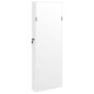 vidaXL Espejo con joyero y luces LED para pared blanco vidaXL Espejo con joyero y luces LED para pared blanco