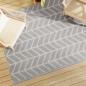 vidaXL Alfombra de exterior PP gris 160x230 cm vidaXL Alfombra de exterior PP gris 160x230 cm