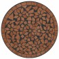 vidaXL Mesa de bistró de mosaico cerámica terracota Ø50x70 cm vidaXL Mesa de bistró de mosaico cerámica terracota Ø50x70 cm