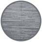 vidaXL Alfombra de exterior PP gris Ø200 cm vidaXL Alfombra de exterior PP gris Ø200 cm