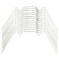 vidaXL Clips para invernadero 100 unidades tipo de W acero galvanizado vidaXL Clips para invernadero 100 unidades tipo de W acero galvanizado