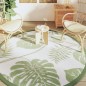 vidaXL Alfombra de exterior PP verde Ø200 cm vidaXL Alfombra de exterior PP verde Ø200 cm