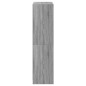 vidaXL Aparador alto con puertas madera gris Sonoma 68x37x142 cm vidaXL Aparador alto con puertas madera gris Sonoma 68x37x142 cm