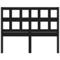 vidaXL Cabecero de cama madera maciza de pino negro 165,5x4x100 cm vidaXL Cabecero de cama madera maciza de pino negro 165,5x4x100 cm