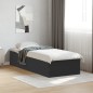 vidaXL Estructura de cama madera de ingeniería negra 75x190 cm vidaXL Estructura de cama madera de ingeniería negra 75x190 cm