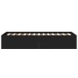 vidaXL Estructura de cama madera de ingeniería negra 75x190 cm vidaXL Estructura de cama madera de ingeniería negra 75x190 cm