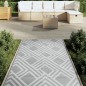 vidaXL Alfombra de exterior PP gris 120x180 cm vidaXL Alfombra de exterior PP gris 120x180 cm