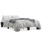 vidaXL Estructura de cama madera de ingeniería y metal negro 120x190cm vidaXL Estructura de cama madera de ingeniería y metal negro 120x190cm
