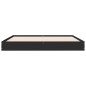 vidaXL Estructura de cama madera de ingeniería negra 150x200 cm vidaXL Estructura de cama madera de ingeniería negra 150x200 cm