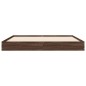 vidaXL Estructura de cama madera de ingeniería marrón roble 150x200 cm vidaXL Estructura de cama madera de ingeniería marrón roble 150x200 cm