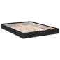 vidaXL Estructura de cama madera de ingeniería negra 120x200 cm