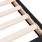 vidaXL Estructura de cama madera de ingeniería negra 120x200 cm