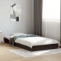 vidaXL Estructura de cama madera de ingeniería negra 100x200 cm vidaXL Estructura de cama madera de ingeniería negra 100x200 cm