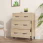 vidaXL Aparador de madera de ingeniería roble Sonoma 69,5x34x90 cm vidaXL Aparador de madera de ingeniería roble Sonoma 69,5x34x90 cm