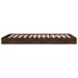 vidaXL Estructura de cama madera de ingeniería marrón roble 100x200 cm vidaXL Estructura de cama madera de ingeniería marrón roble 100x200 cm