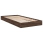 vidaXL Estructura de cama madera de ingeniería roble marrón 90x200 cm vidaXL Estructura de cama madera de ingeniería roble marrón 90x200 cm