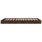 vidaXL Estructura de cama madera de ingeniería marrón roble 90x190 cm vidaXL Estructura de cama madera de ingeniería marrón roble 90x190 cm
