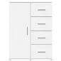 vidaXL Aparadores 2 uds madera de ingeniería blanco 59x39x80 cm