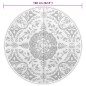 vidaXL Alfombra de exterior PP rosa Ø160 cm vidaXL Alfombra de exterior PP rosa Ø160 cm