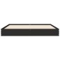 vidaXL Estructura de cama madera de ingeniería negra 140x190 cm vidaXL Estructura de cama madera de ingeniería negra 140x190 cm