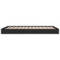 vidaXL Estructura de cama madera de ingeniería negra 140x190 cm vidaXL Estructura de cama madera de ingeniería negra 140x190 cm